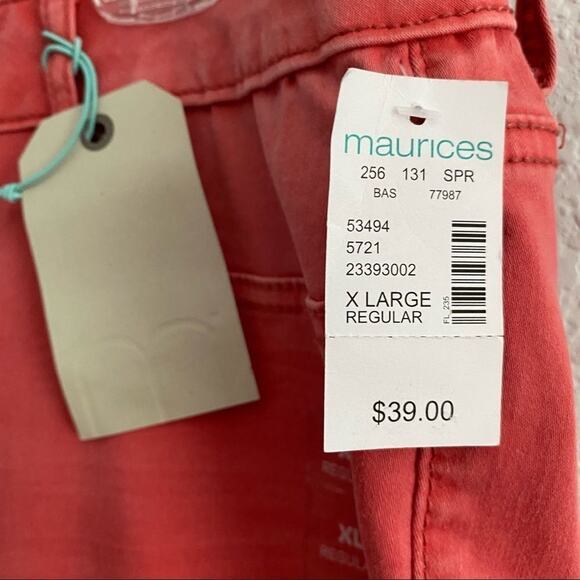 Maurices Mid-rise Jeggings XL-Regular NWT - Picture 3 of 9